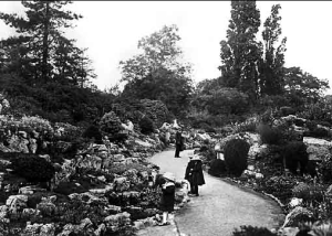 English Rock Garden in Kew Gardens built in 1882