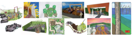 10 Gardens for Vincent Van Gogh Appeltern 2015